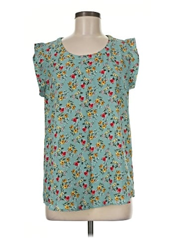 Pleione Short Sleeve Blouse (view 1)