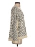 Hinge Print Ivory Pullover Sweater Size S - photo 4