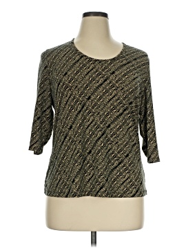 Lane Bryant 3/4 Sleeve Top (view 1)