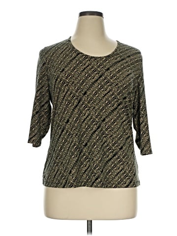 Lane Bryant 3/4 Sleeve Top (view 1)