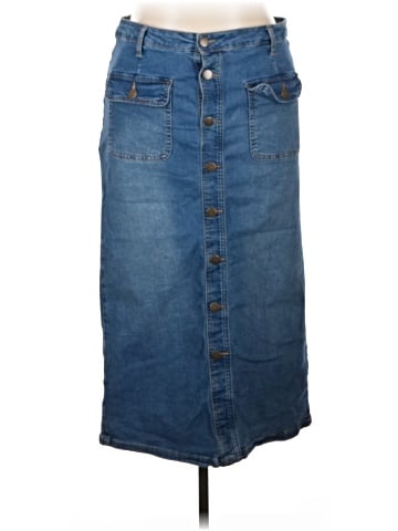 Baccini Denim Skirt (view 1)
