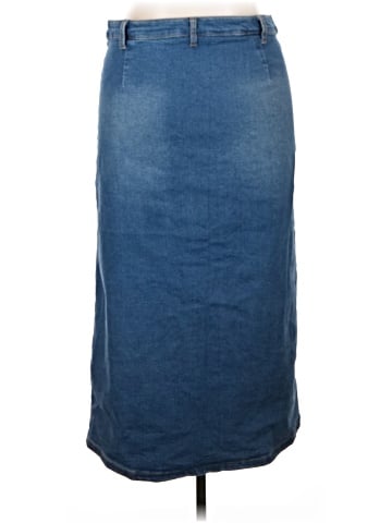 Baccini Denim Skirt (view 2)