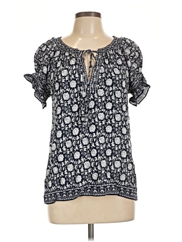 Max Studio Short Sleeve Blouse (view 1)