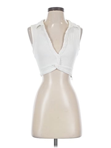 About Us Sleeveless Blouse (view 1)