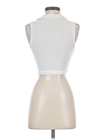 About Us Sleeveless Blouse (view 2)