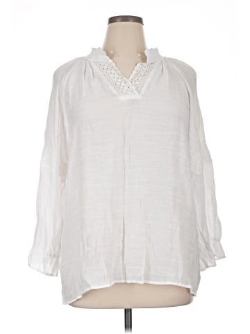Counterparts 3/4 Sleeve Blouse (view 1)