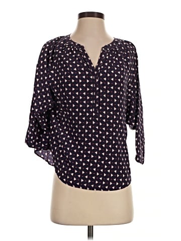 Joie 3/4 Sleeve Silk Top (view 1)
