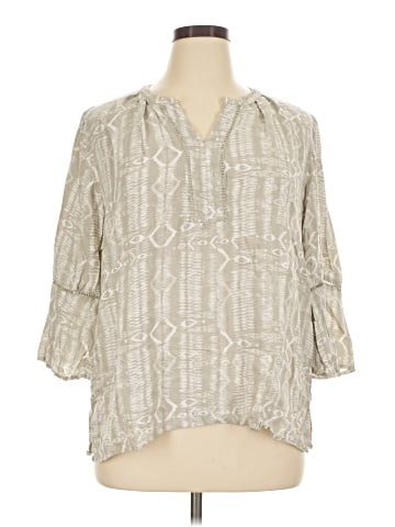 Gloria Vanderbilt 3/4 Sleeve Blouse (view 1)