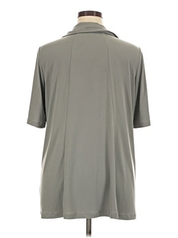 Susan Graver Short Sleeve Polo (view 2)
