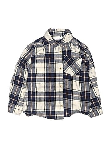 Zara Baby Long Sleeve Button-Down Shirt (view 1)