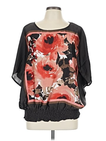 AB Studio 3/4 Sleeve Blouse (view 1)