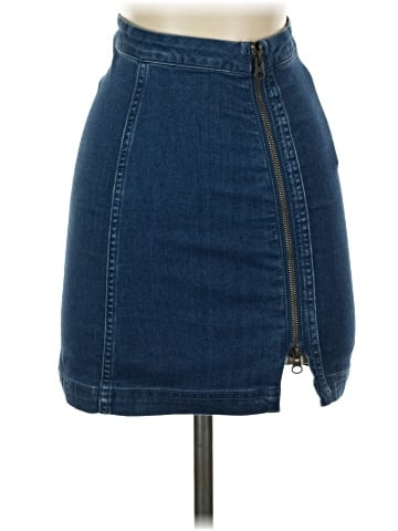 Free People Denim Skirt (view 1)
