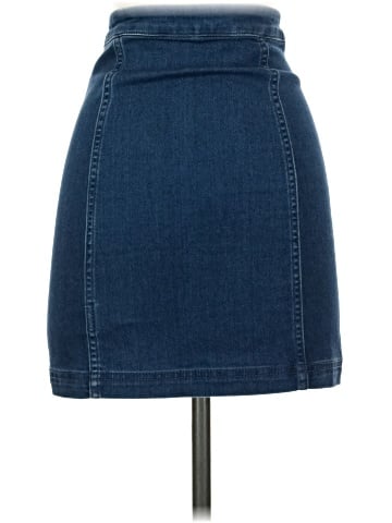 Free People Denim Skirt (view 2)