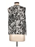 DKNYC 100% Polyester Silver Sleeveless Blouse Size L - photo 2