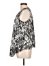 DKNYC 100% Polyester Silver Sleeveless Blouse Size L - photo 5