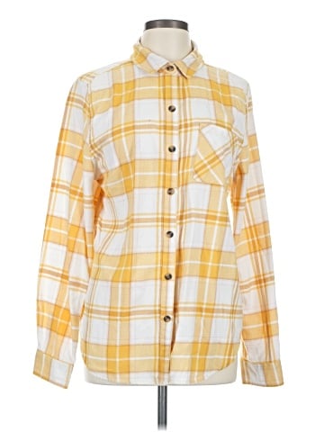 Aeropostale Long Sleeve Button-Down Shirt (view 1)