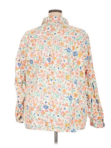 St. John's Bay Long Sleeve Button-Down Shirt (view 2)