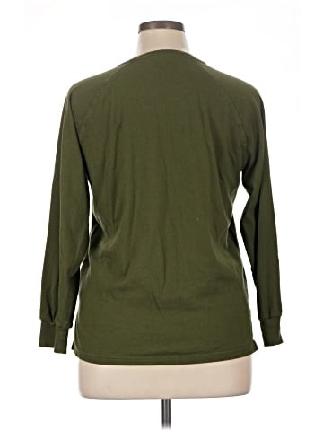 Madewell (Re)sourced Cotton Henley Relaxed Tee (view 2)