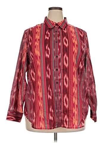 Lauren by Ralph Lauren Long Sleeve Button-Down Shirt (view 1)