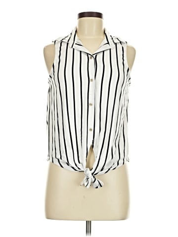Polly & Esther Sleeveless Blouse (view 1)