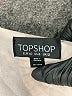 Topshop 100% Polyester Gray Kimono Size 8 - photo 4