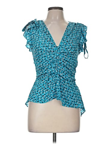 Veronica Beard Sleeveless Silk Top (view 1)