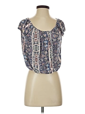 American Rag Cie Short Sleeve Blouse (view 1)