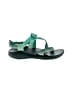 Chaco Green Sandals Size 4 (youth) - photo 1