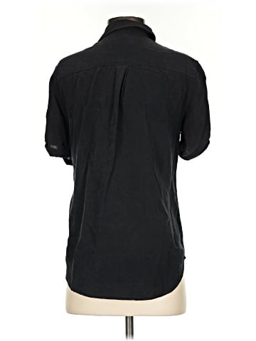 Equipment Short Sleeve Silk Top (view 2)