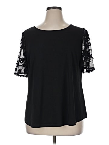 Adrianna Papell Short Sleeve Top (view 1)