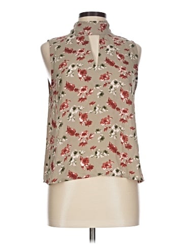 Paper Crane Sleeveless Blouse (view 1)