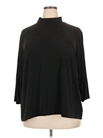 Susan Graver 3/4 Sleeve Top (view 1)