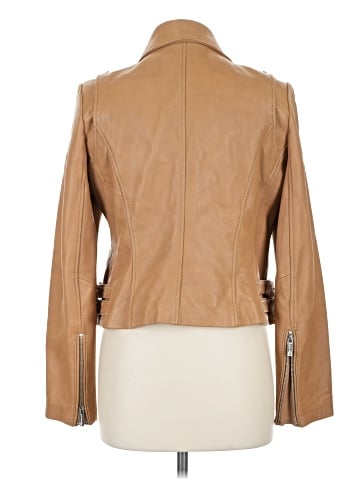 MICHAEL Michael Kors Leather Jacket (view 2)