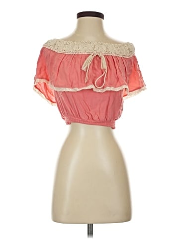 Flying Tomato Short Sleeve Blouse (view 1)