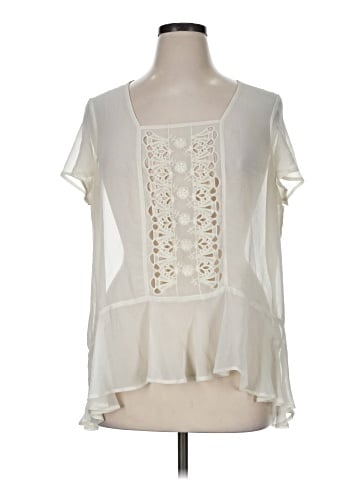 Coldwater Creek Short Sleeve Blouse (view 1)