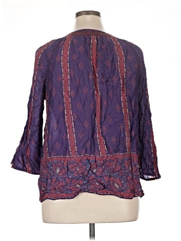 Lucky Brand 3/4 Sleeve Blouse (view 2)