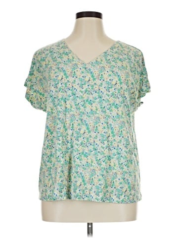 J.Jill Short Sleeve Blouse (view 1)