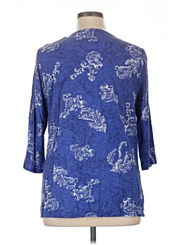 Croft & Barrow 3/4 Sleeve Blouse (view 2)