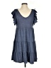 Max Studio Blue Casual Dress Size S - photo 1