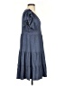 Max Studio Blue Casual Dress Size S - photo 4