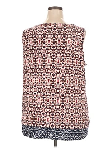 Roz & Ali Sleeveless Blouse (view 2)
