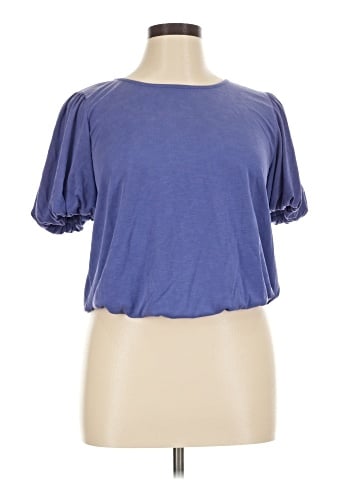 Green Envelope Short Sleeve Top (view 1)