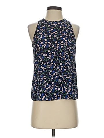 Rebecca Taylor Sleeveless Silk Top (view 1)