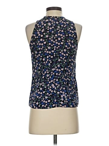 Rebecca Taylor Sleeveless Silk Top (view 2)
