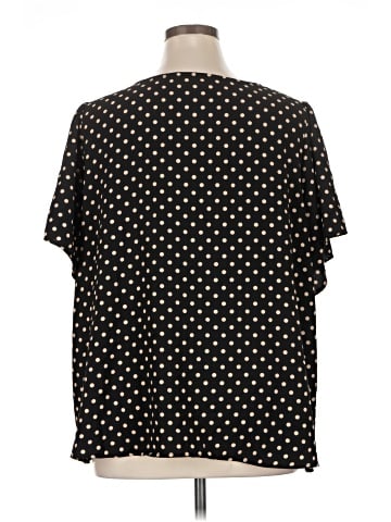 LC Lauren Conrad Short Sleeve Blouse (view 2)