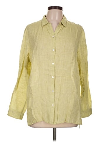 J.Jill 3/4 Sleeve Button-Down Shirt (view 1)