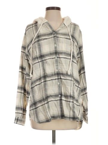 American Eagle Outfitters Long Sleeve Blouse (view 1)