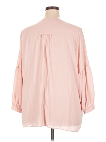 Karen Kane 3/4 Sleeve Blouse (view 2)