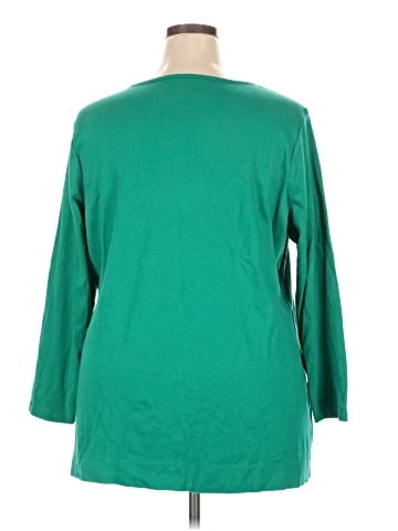 Liz Claiborne 3/4 Sleeve T-Shirt (view 2)