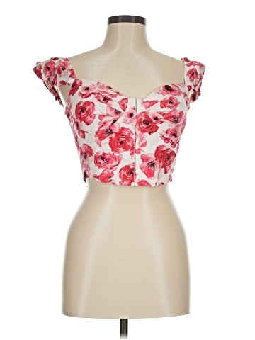 Papaya Sleeveless Blouse (view 1)